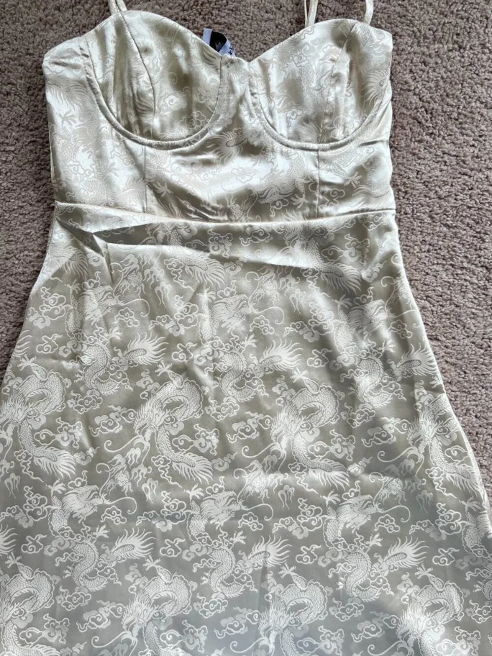 Princess Polly Women's Cream Dress